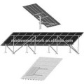 Steel solar ground PV mounting rack system